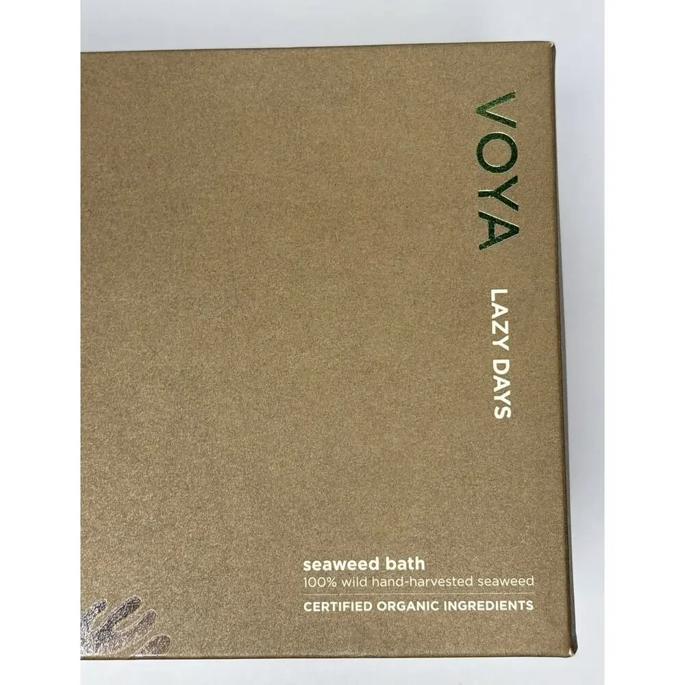NIB Voya Lazy Days Detoxifying Seaweed Bath 17oz